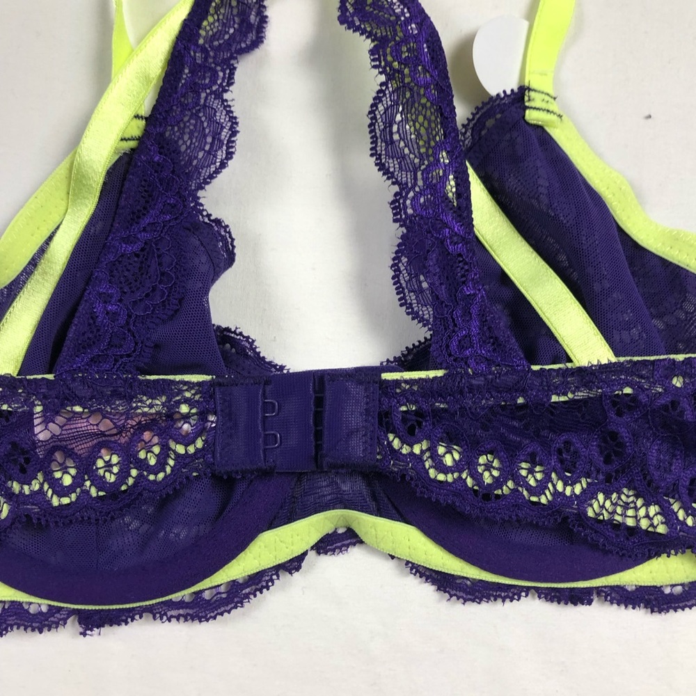 Candie’s | Purple and Green Bralette - Picture 7 of 7